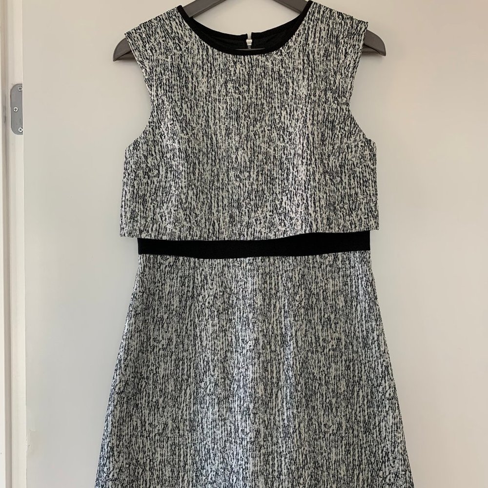NWOT UK brand Oasis black textured dress